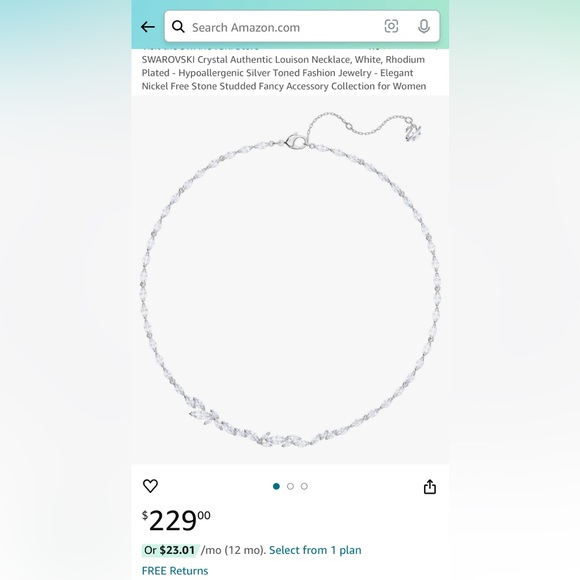 Swarovski Collections Louison Necklace - Picture 4 of 7